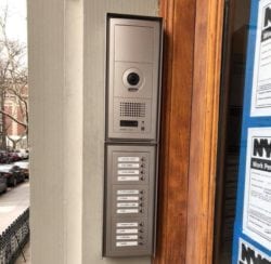 intercom system for apartment buildings NYC